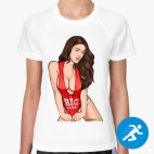 Женская спортивная футболка