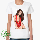 Женская футболка органик