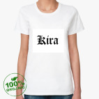 Женская футболка органик