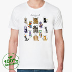 Мужская футболка органик