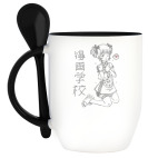 Кружка с ложкой