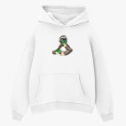 Толстовка худи оверсайз