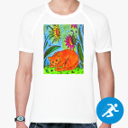 Мужская спортивная футболка