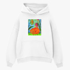 Толстовка худи оверсайз