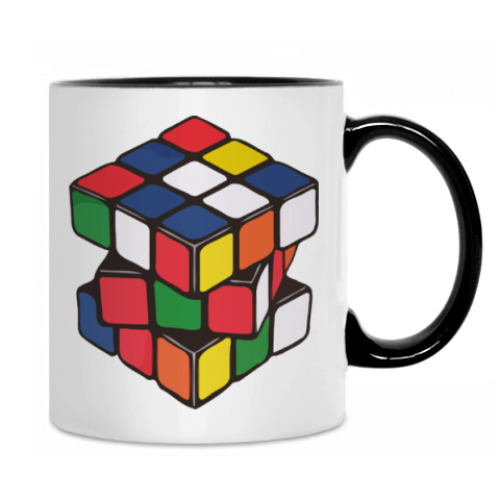 Кружка с принтом Кубик Рубика | Rubiks Cube