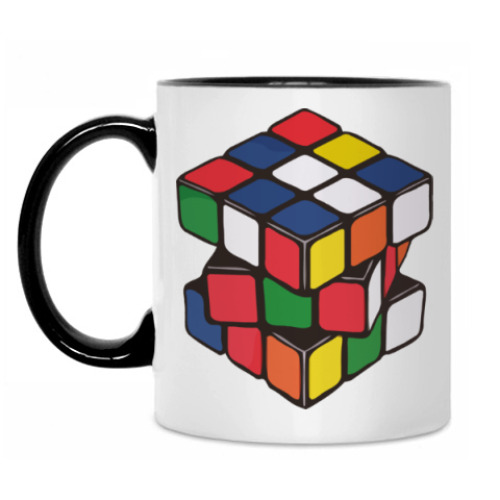 Кружка с принтом Кубик Рубика | Rubiks Cube