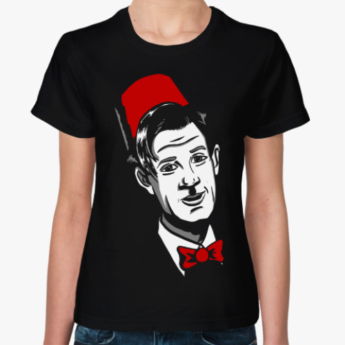 Женская футболка с принтом Доктор Кто (Doctor Who)