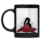 Кружка цветная UV-DTF