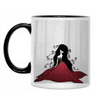 Кружка двухцветная