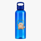 Прозрачная спортивная бутылка