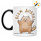 Кот Мягкот, рыжий живот!