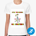 Женская спортивная футболка