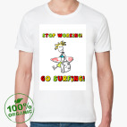 Мужская футболка органик