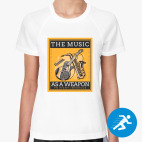 Женская спортивная футболка