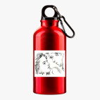 Металлическая бутылка 400 мл UV-DTF