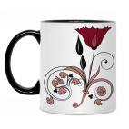 Кружка двухцветная