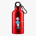 Металлическая бутылка 400 мл UV-DTF