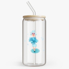 Банка с бамбуковой крышкой