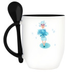 Кружка с ложкой