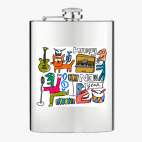 Фляжка стальная