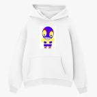 Толстовка худи оверсайз