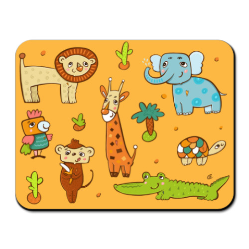 Коврик для мыши с принтом  Африка