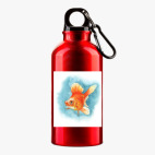 Металлическая бутылка 400 мл UV-DTF