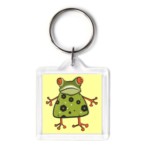 Брелок с принтом  'Жабы'