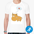 Мужская спортивная футболка