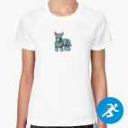 Женская спортивная футболка
