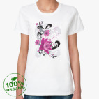 Женская футболка органик