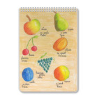 Блокнот А4 'Fruits'