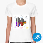 Женская спортивная футболка