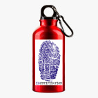 Металлическая бутылка 400 мл UV-DTF