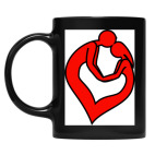 Кружка цветная UV-DTF