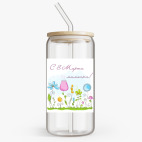 Банка с бамбуковой крышкой