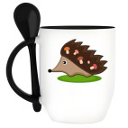 Кружка с ложкой