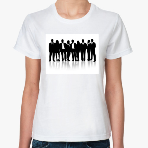 Классическая футболка с принтом 'Креатив'