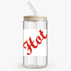 Банка с бамбуковой крышкой