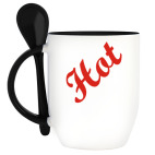 Кружка с ложкой