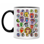 Кружка двухцветная