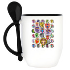 Кружка с ложкой