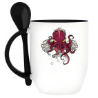 Кружка с ложкой