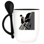 Кружка с ложкой