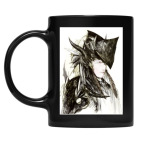 Кружка цветная UV-DTF