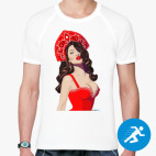 Мужская спортивная футболка