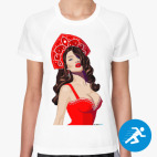 Женская спортивная футболка
