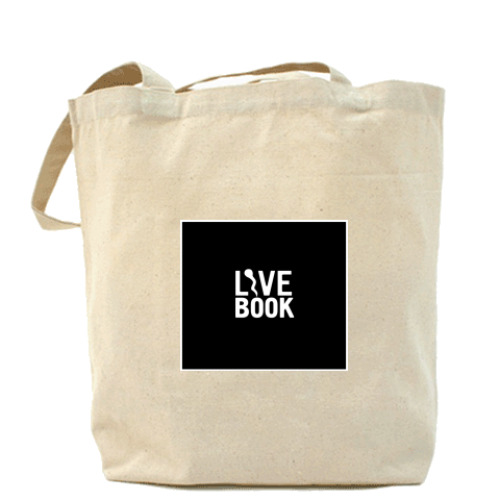 Сумка шоппер с принтом  Livebook