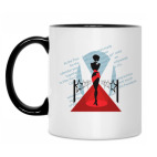 Кружка двухцветная