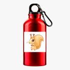 Металлическая бутылка 400 мл UV-DTF